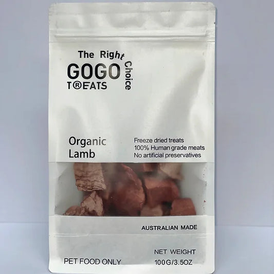 GoGoTreats 冻干有机羊肉 100g