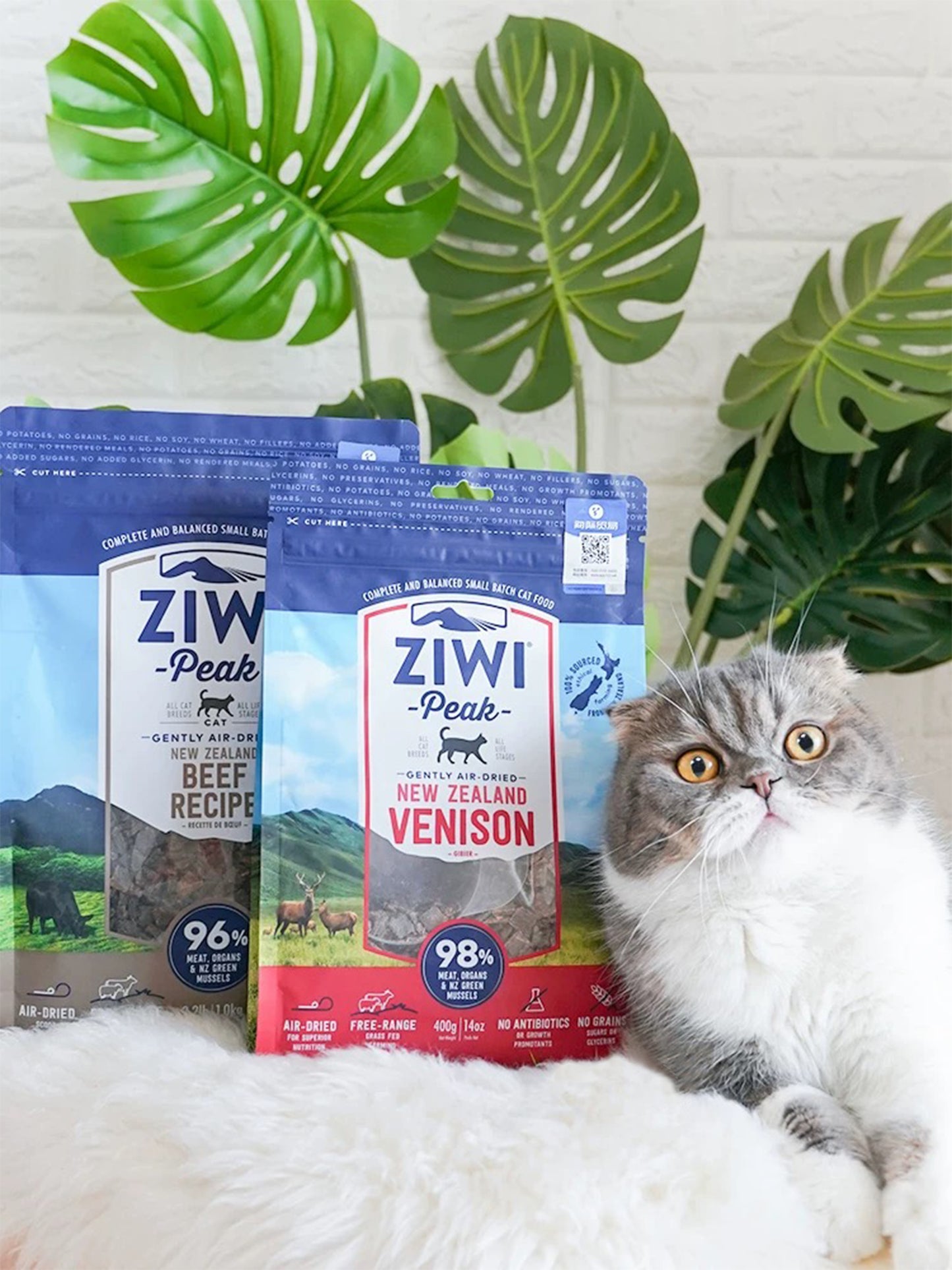 ZiwiPeak Originals Air-Dried Cat Food 400g