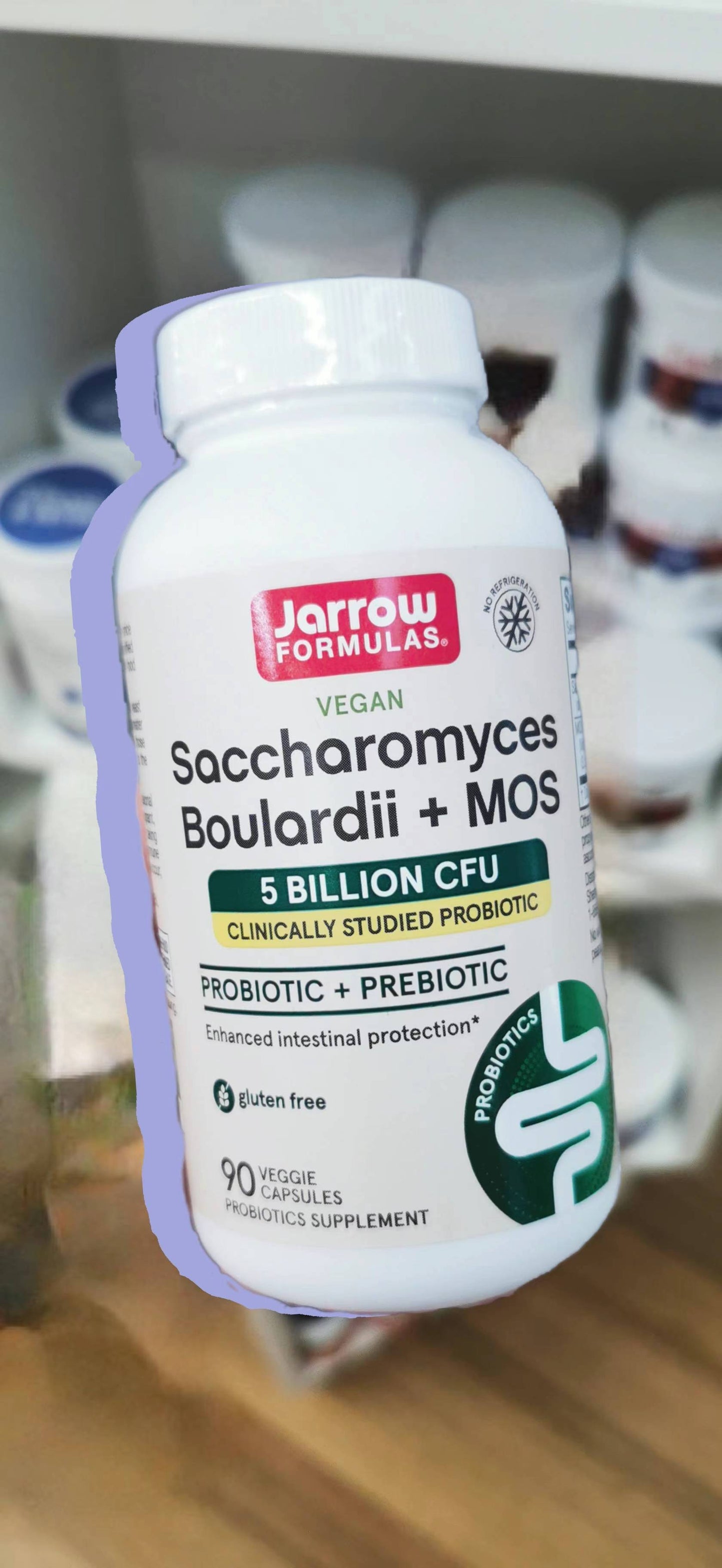 Jarrow Saccharomyces Boulardii+MOS 5Billion