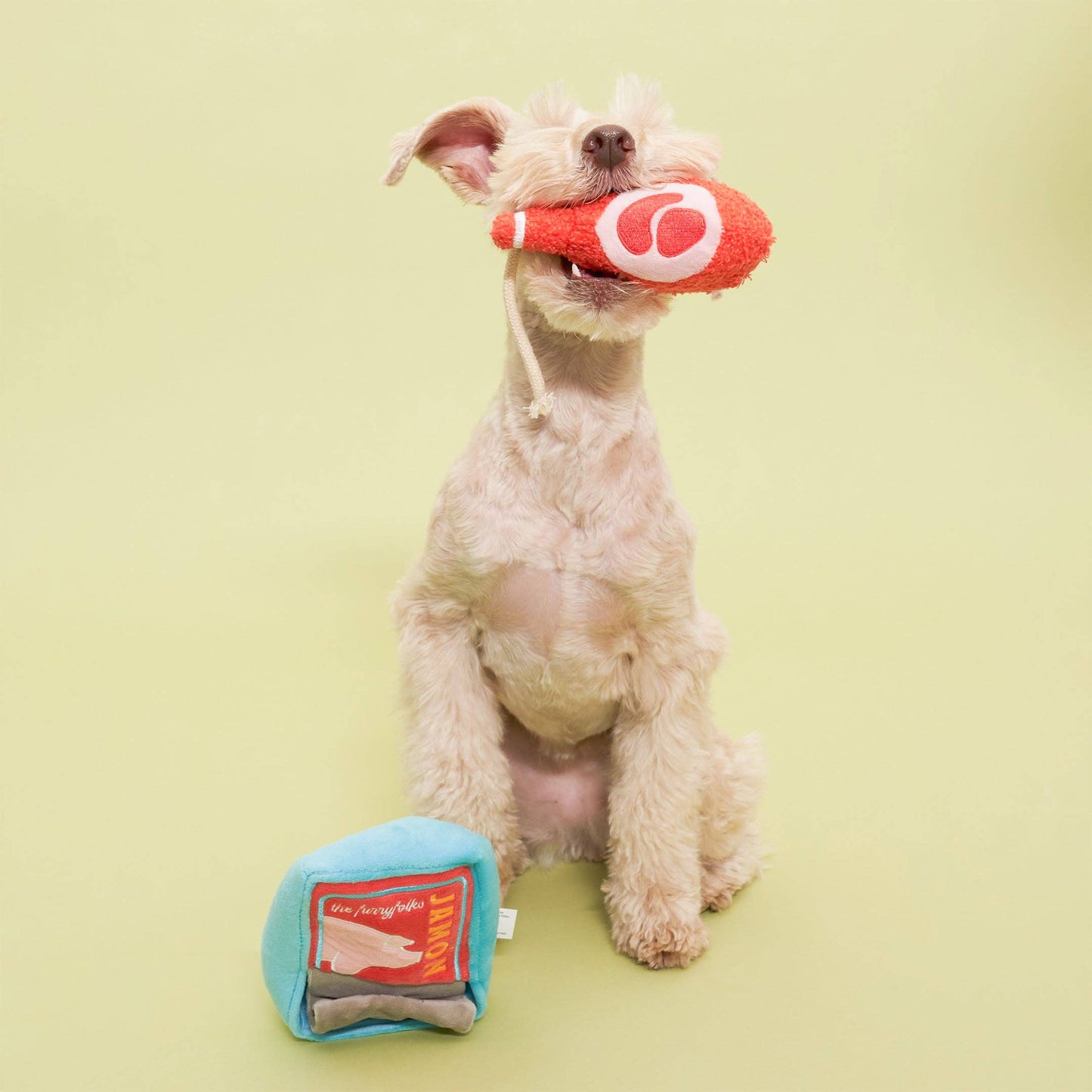 FurryFolks Tinned Jamón Nosework Toy