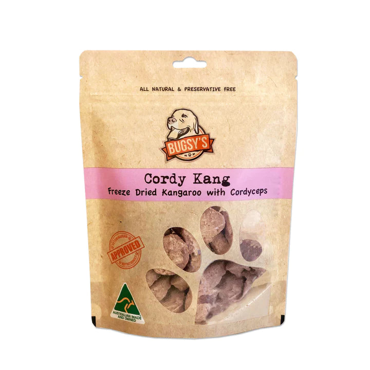 Bugsy's Functional Freeze Dried Treats Cordy Kang