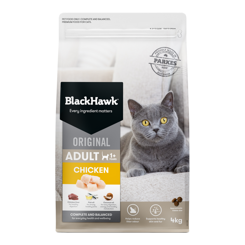 BlackHawk 原味纯鸡肉猫粮 4kg