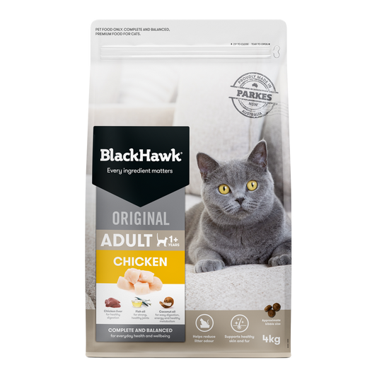 BlackHawk 原味纯鸡肉猫粮 4kg