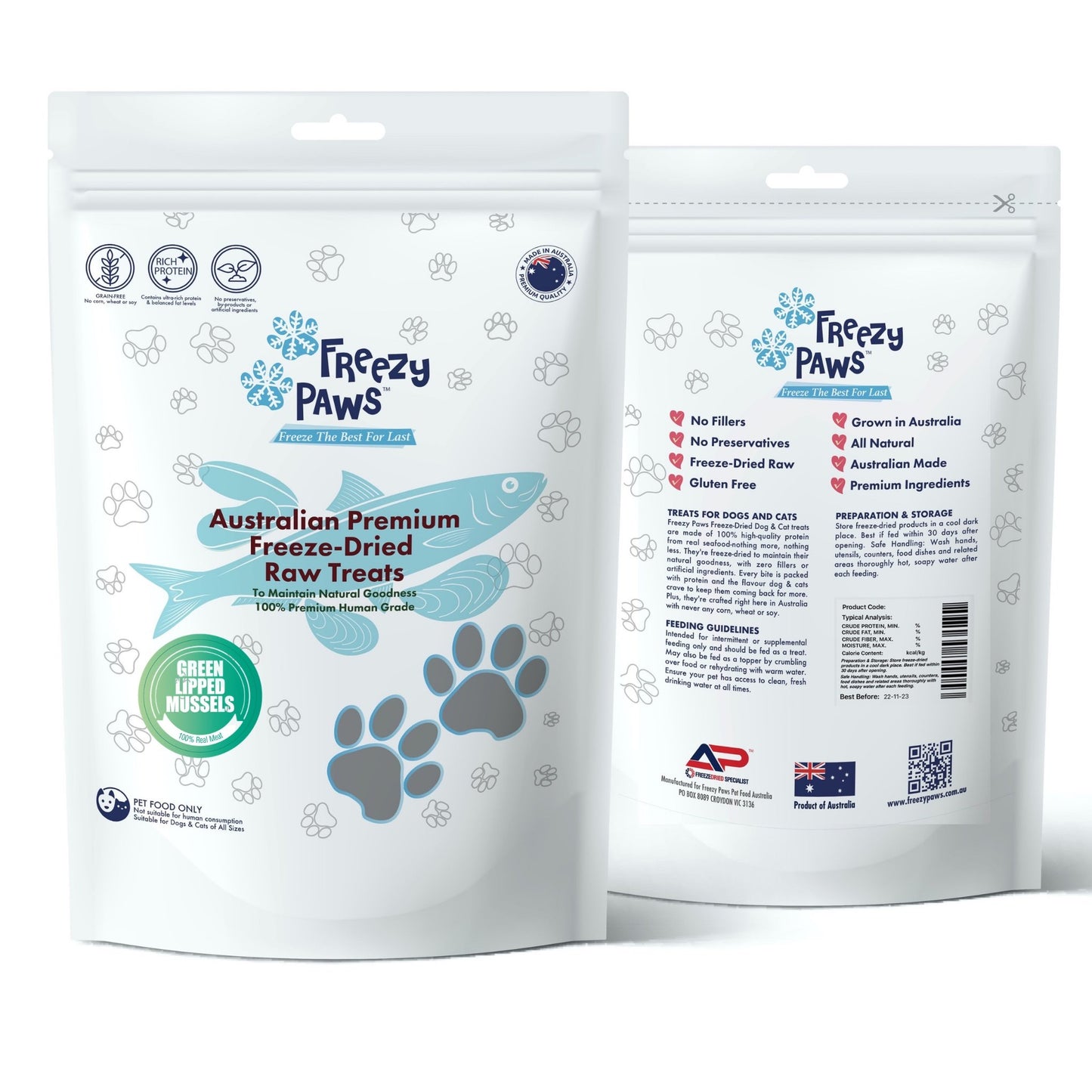 Freezy Paws 冻干新西兰绿唇贻贝 50g