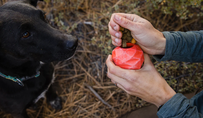 Ruffwear Gnawt-a-Cone 橡胶狗玩具