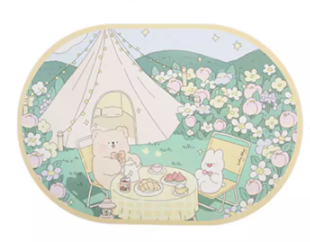 Momo Rabbits and Friends Placemat