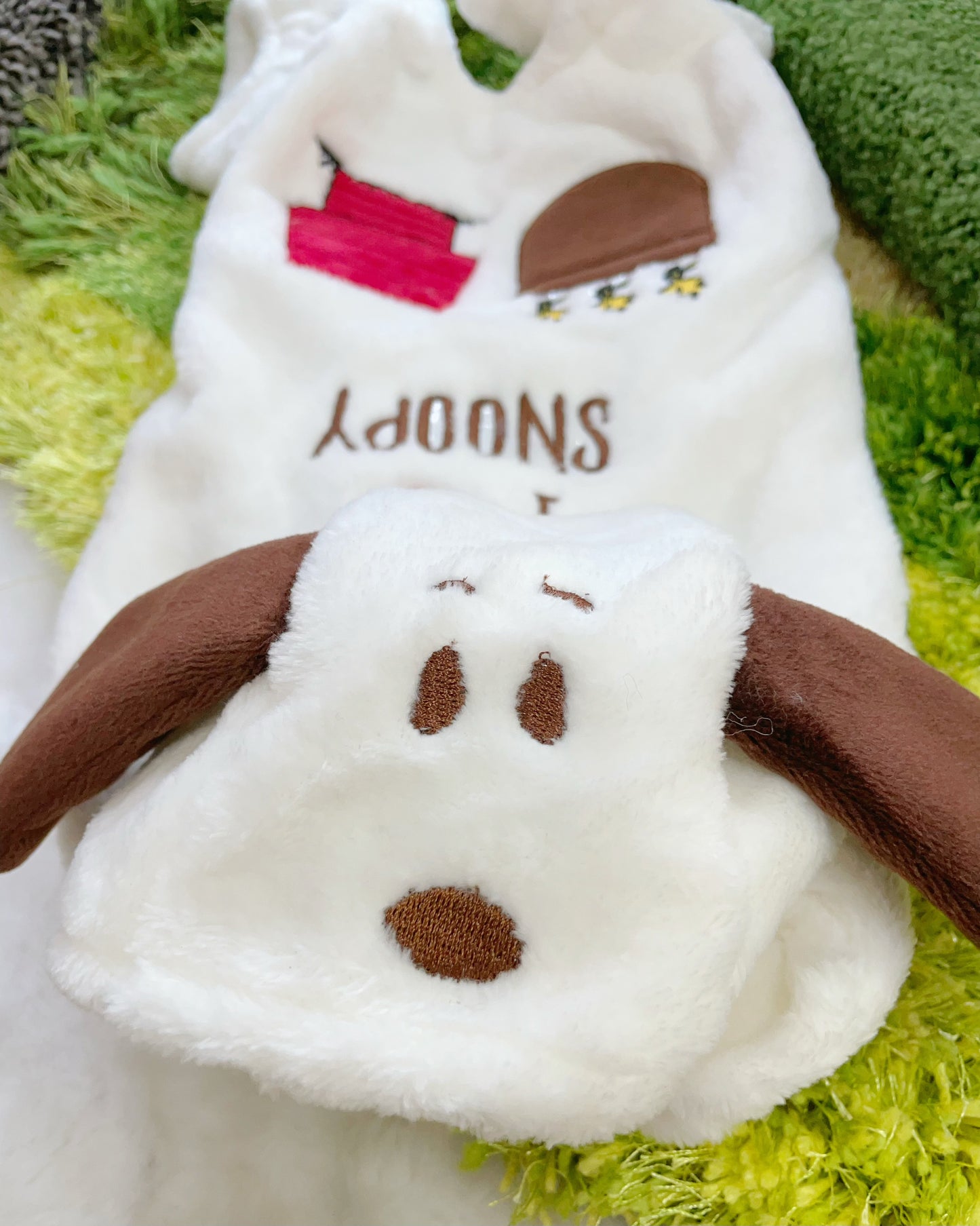 I Love Snoopy Winter Rompers