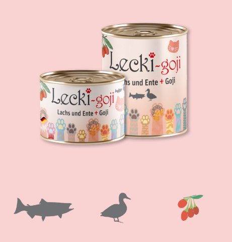 Lecki Goji Complete Feed for Cats 200g