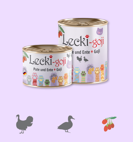 Lecki Goji Complete Feed for Cats 200g