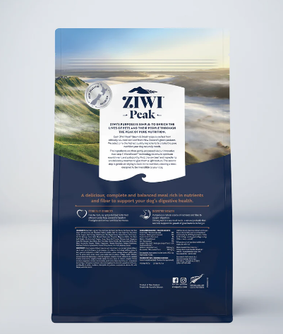 ZIWIPEAK Steam Dried Dog Food Beef with Pumpkin