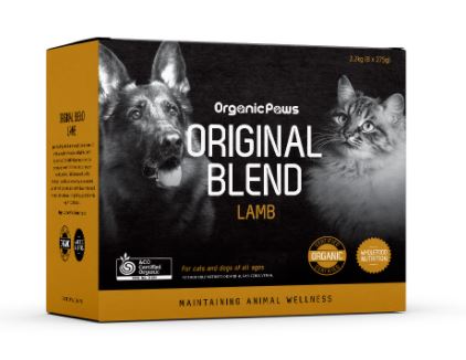 Organic Paws Original Blend Lamb 8x275g