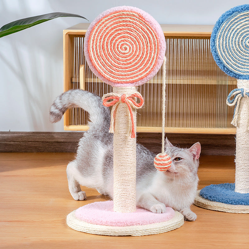 Lolipop Sisal Scratcher Post