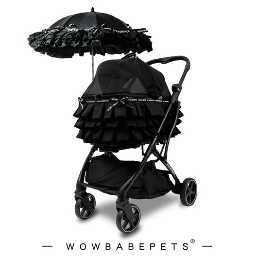 WowbabePet 雪纺多层宠物推车