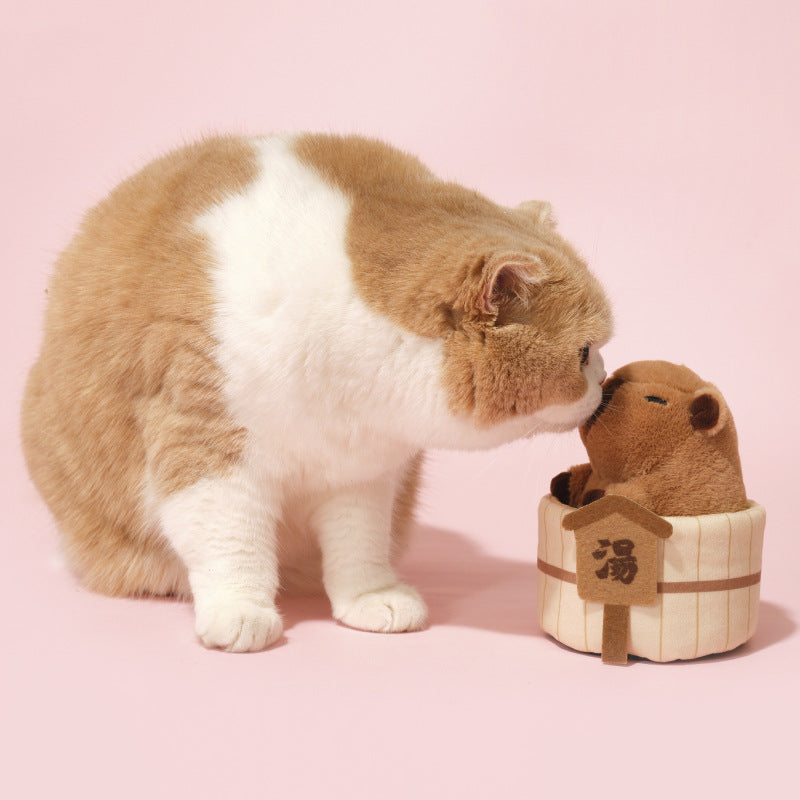 Purlab Capybara Catnip Toy for Cats