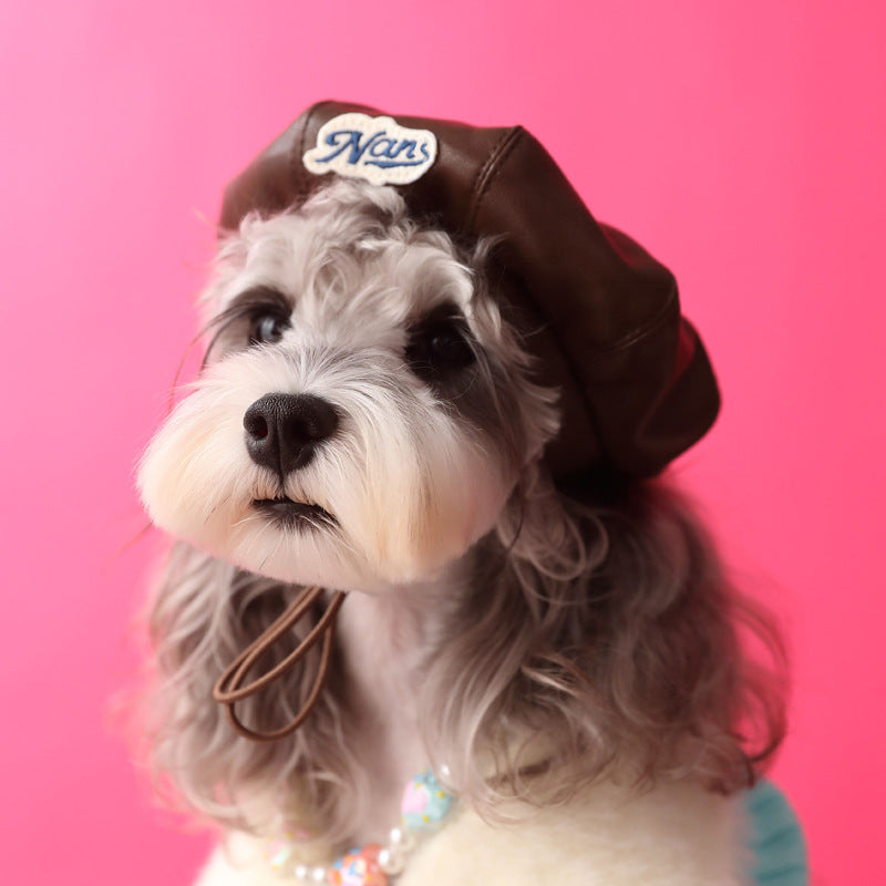 TommyBear Beret Hat for Pets