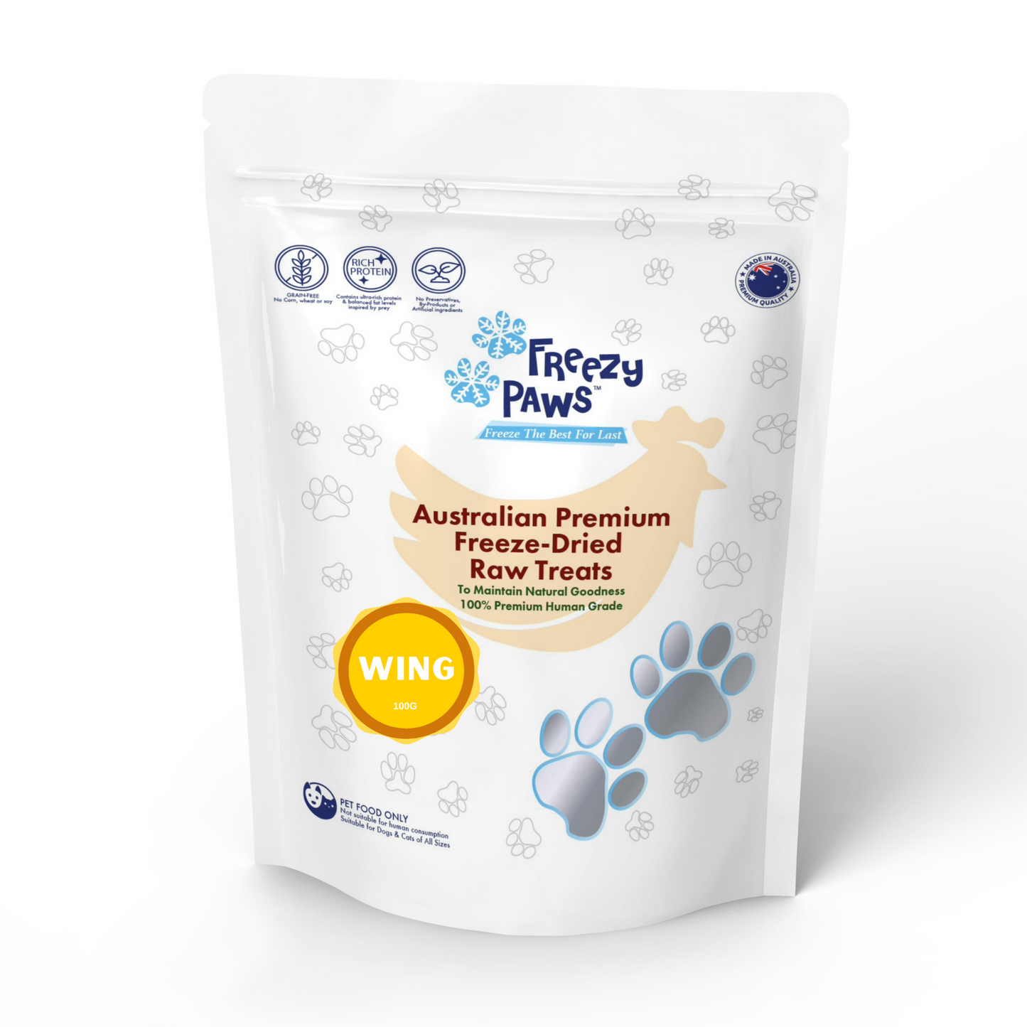 Freezy Paws 冻干鸡翅 100g