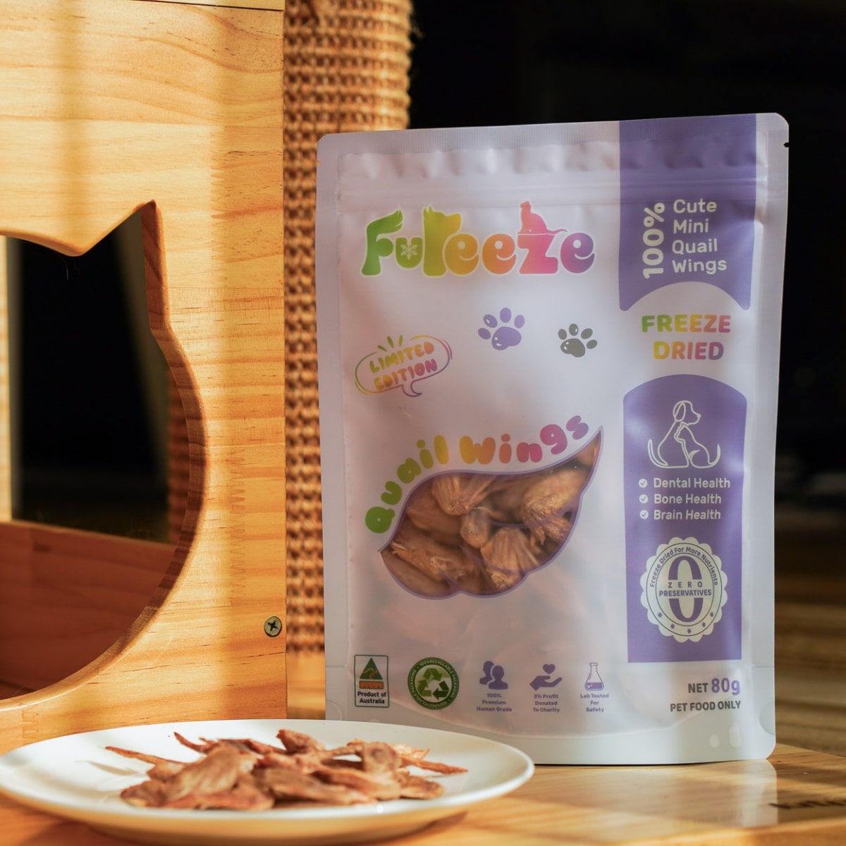 Fureeze 鹌鹑翅 80g