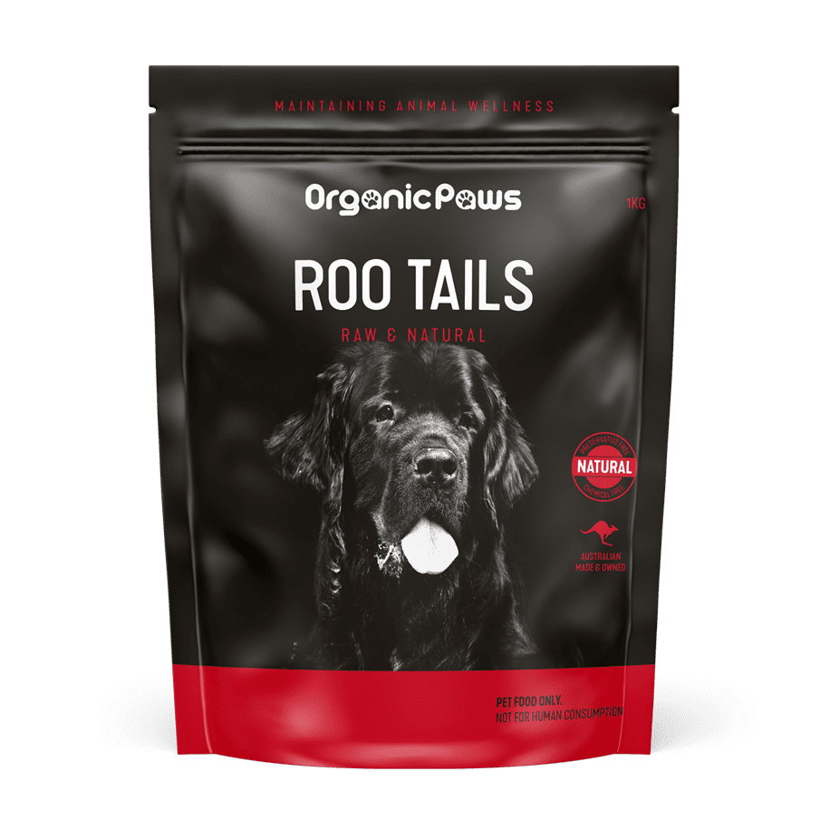 Organic Paws Roo Tails 1kg