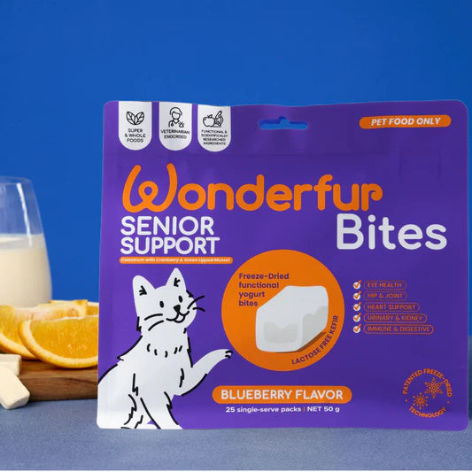 Wonderfur Bites Senior Support for Cats