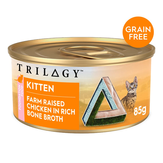 Trilogy™ 小猫农场饲养鸡浓骨汤 85g