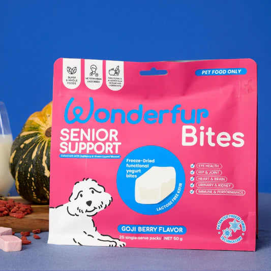 Wonderfur Bites Senior Support for Dogs