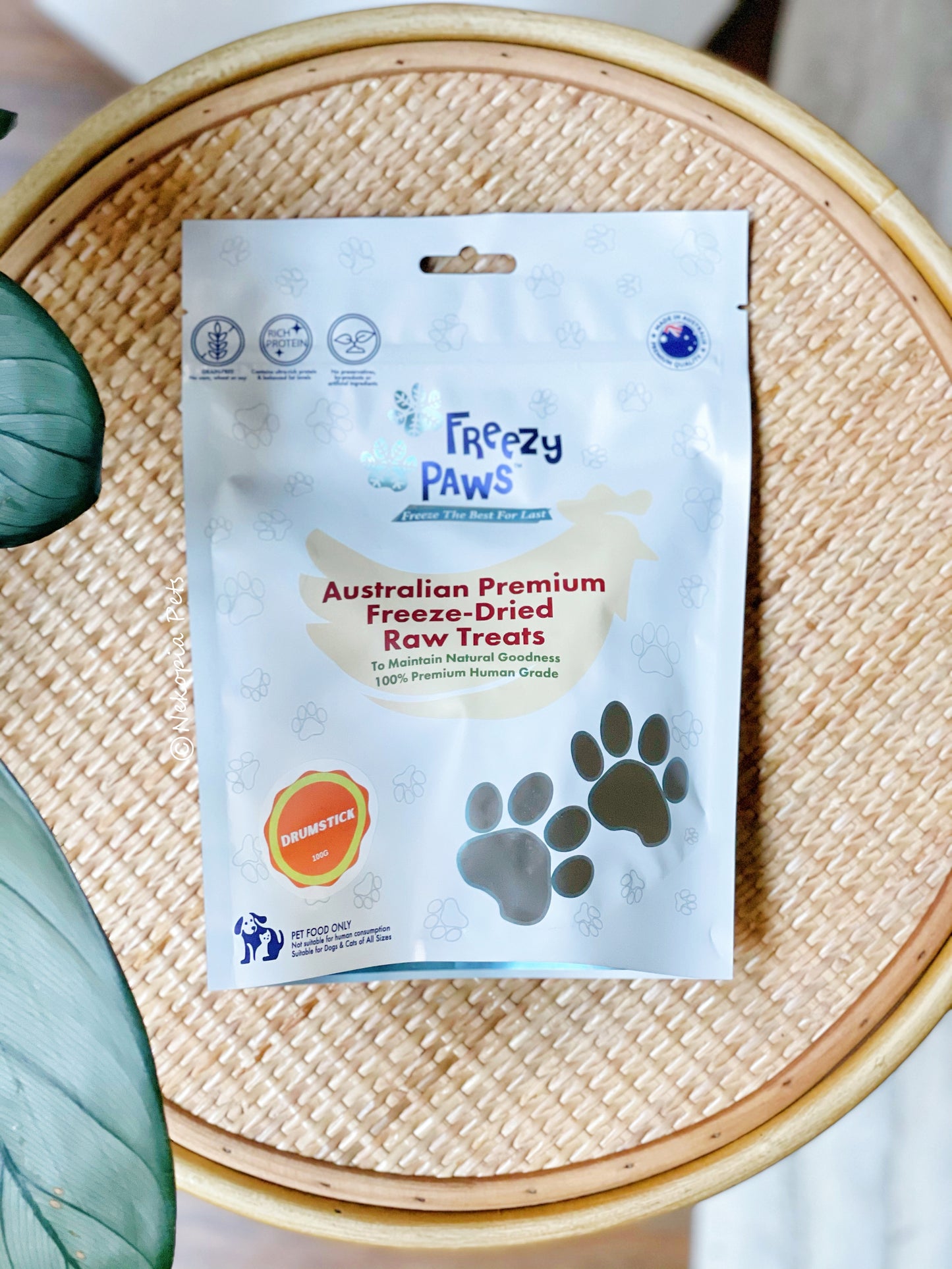 Freezy Paws 鸡腿生食零食 100g