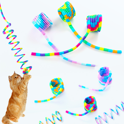 Soft Bouncy Spring Toy for Cats