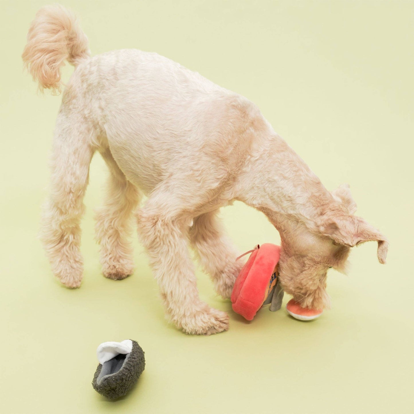 FurryFolks Tinned Mussel Nosework Toy