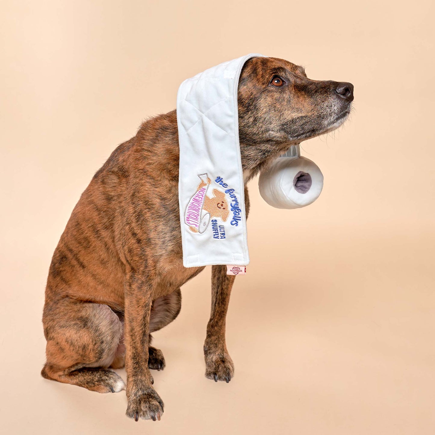 FurryFolks Toilet Paper Nosework Toy