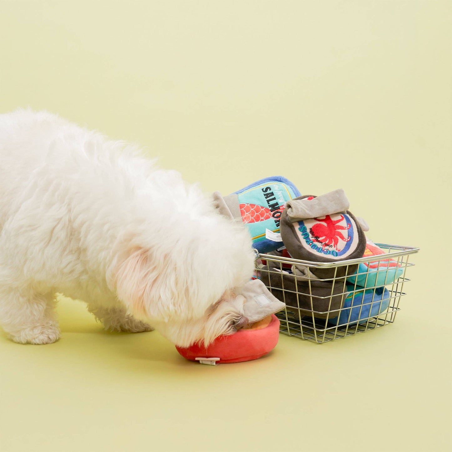 FurryFolks Tinned Salmon  Nosework Toy