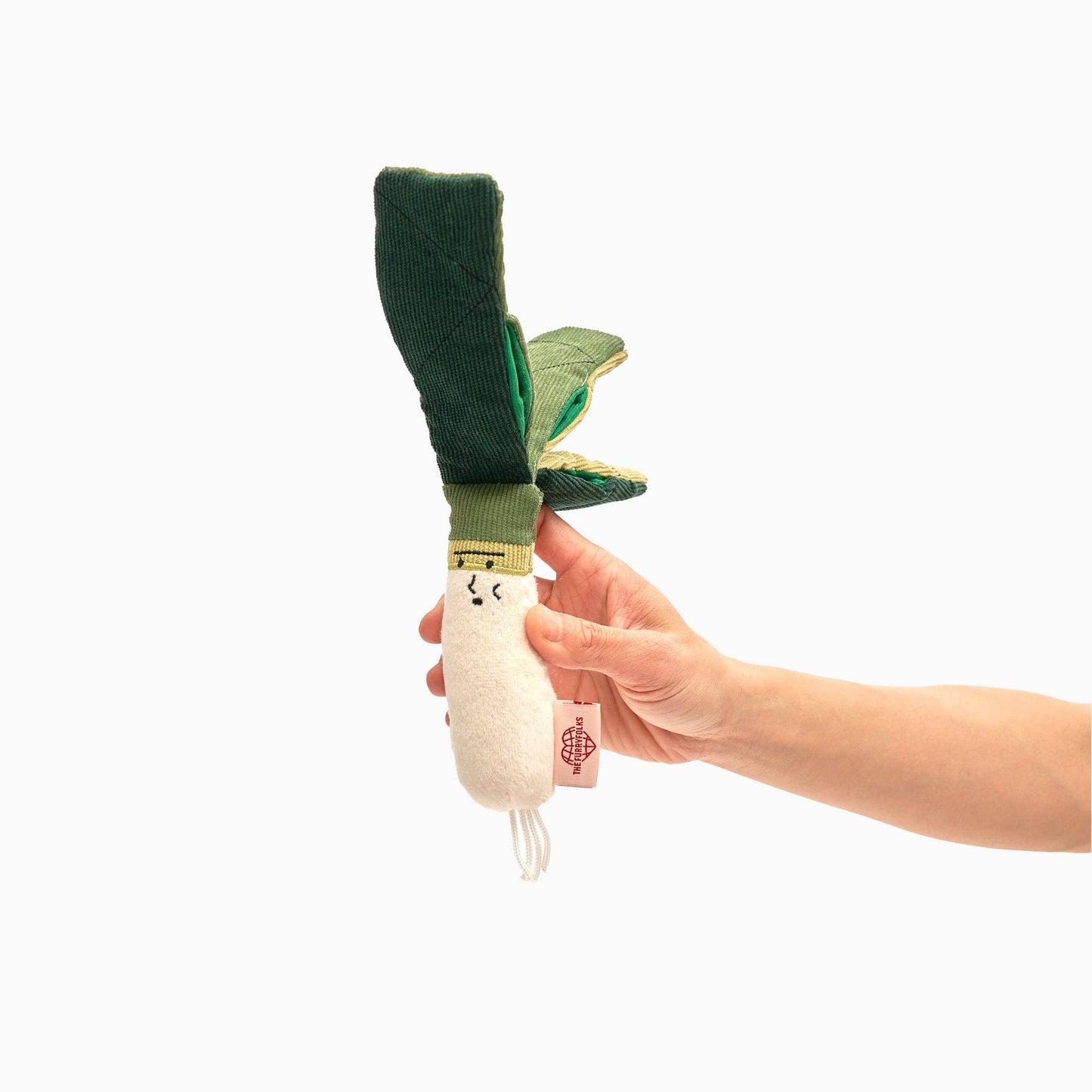 FurryFolks Green Onion Nosework Toy