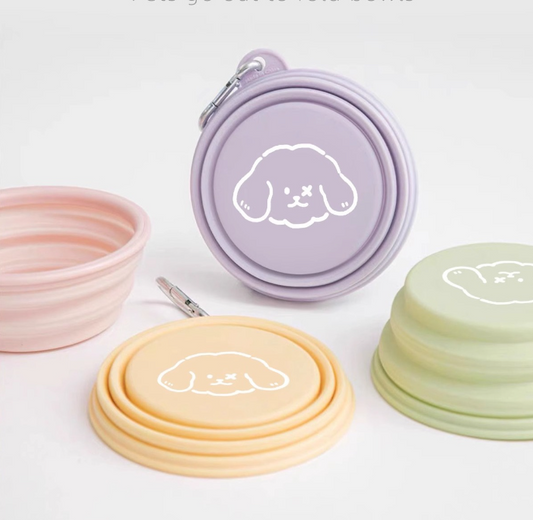 Silicon Collapsible Pet Bowl 650ml