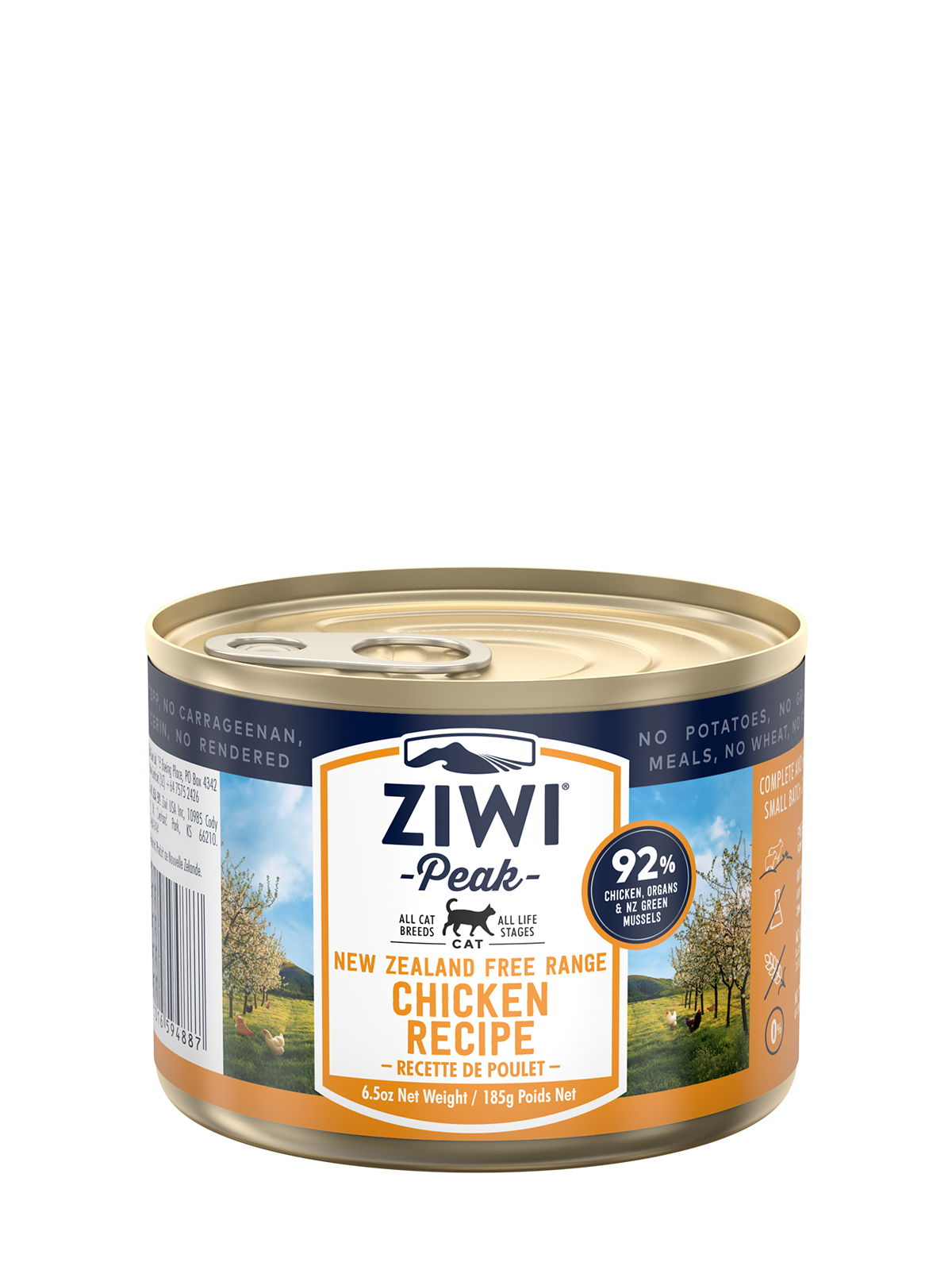 ZiwiPeak Originals Canned Cat Food 185g