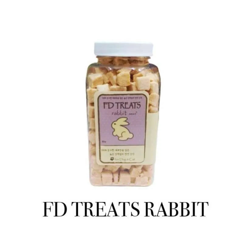 FD Freeze-Dried Treat Rabbit Cube 75g