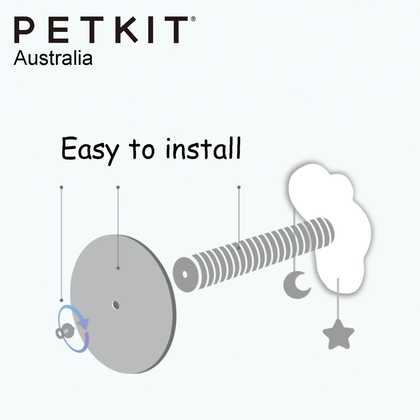 Petkit 梦幻云朵猫抓板